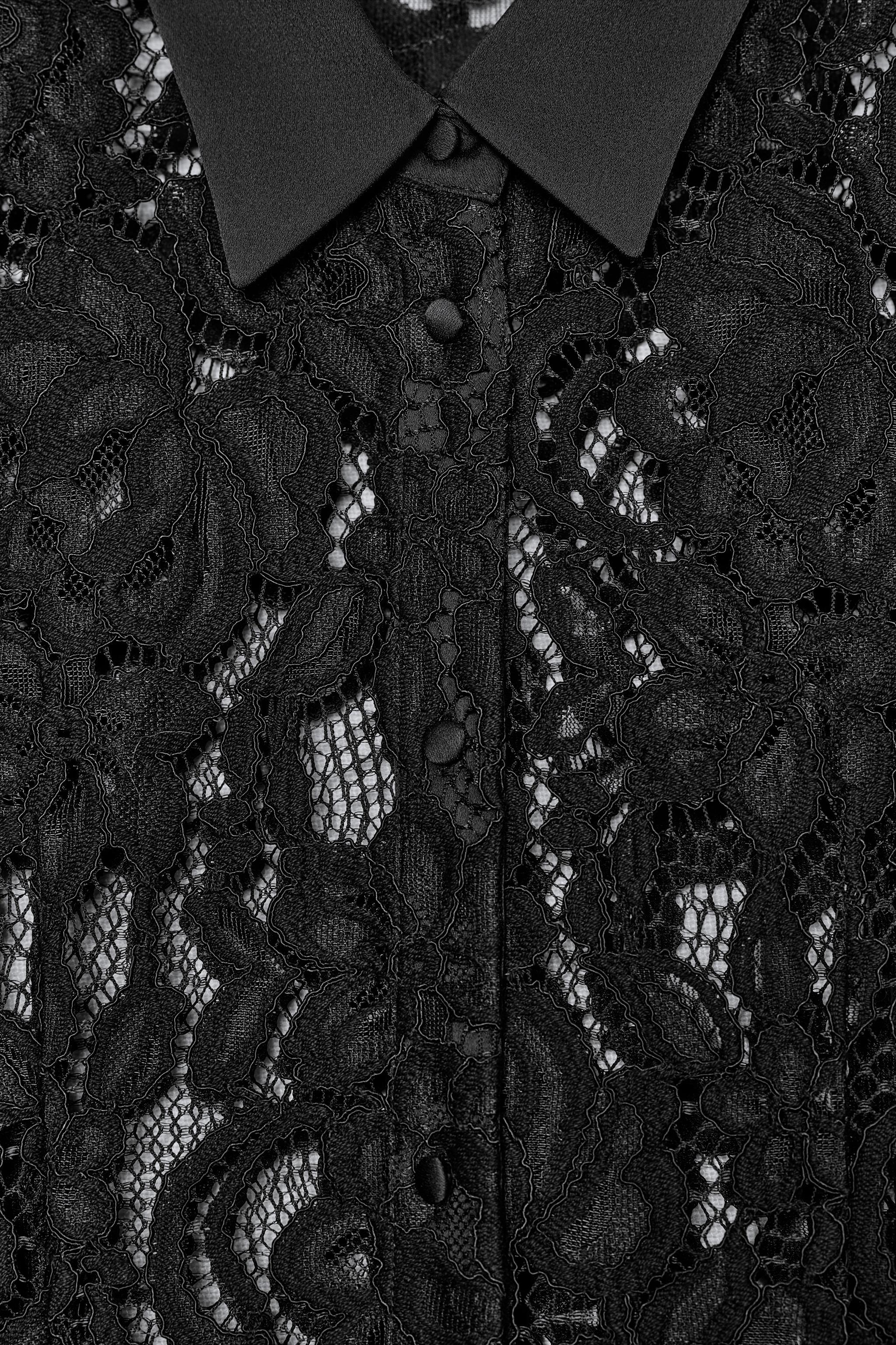 ZW COLLECTION LACE SHIRT